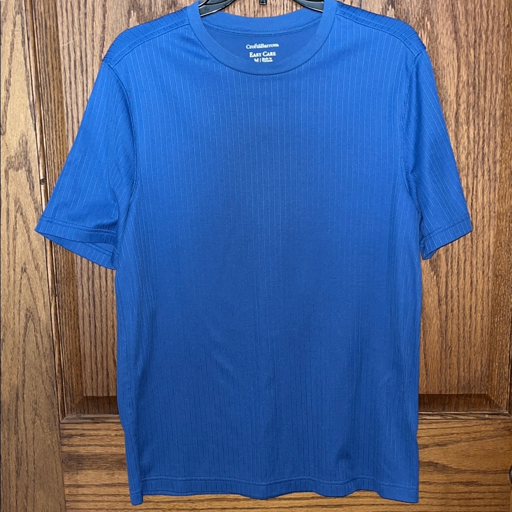 Croft & Barrow Blue Short Sleeve Tee